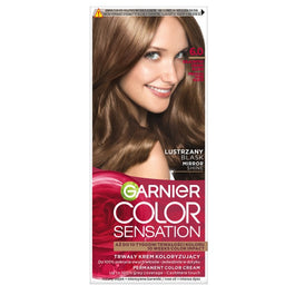 Garnier Color Sensation krem koloryzujący do włosów 6.0 Szlachetny Ciemny Blond