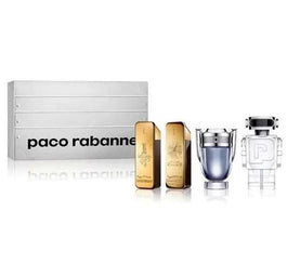 Paco Rabanne Travel Retail Exclusive zestaw 1 Million woda toaletowa 5ml + 1 Million perfumy 5ml + Invictus woda toaletowa 5ml + Phantom woda toaletowa 5ml
