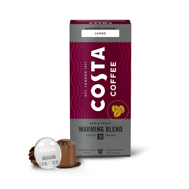 COSTA COFFEE Warming Blend Lungo kawa w kapsułkach 10szt.