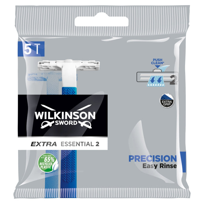 Wilkinson Extra Essential 2 Precision jednorazowe maszynki do golenia dla mężczyzn 5szt