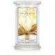 Kringle Candle Duża świeca zapachowa z dwoma knotami Gold & Cashmere 623g
