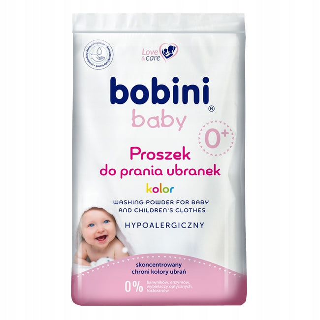 Bobini Baby hipoalergiczny proszek do prania ubranek kolor 1.2kg
