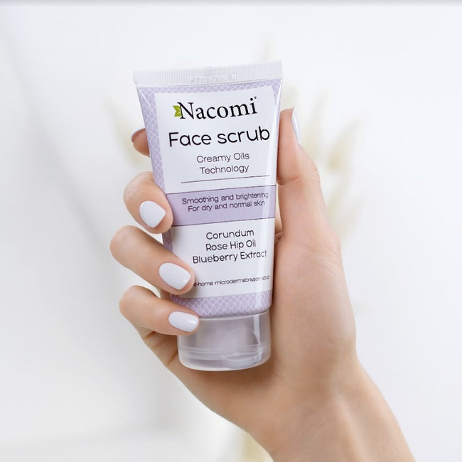 Nacomi Face Scrub peeling wygładzający do twarzy 75ml