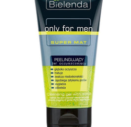 Bielenda Only For Men Super Mat peelingujący żel oczyszczający 150ml