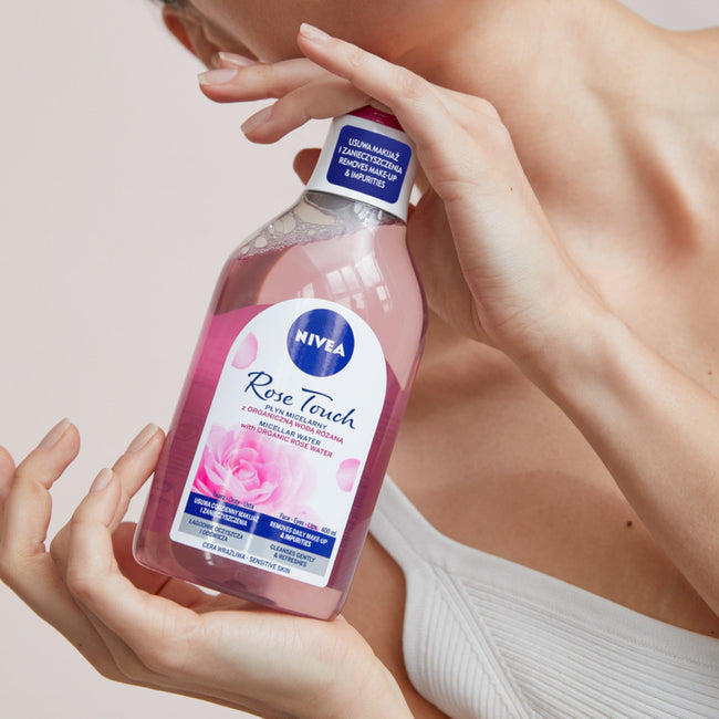 Nivea Rose Touch płyn micelarny z organiczną wodą różaną 400ml