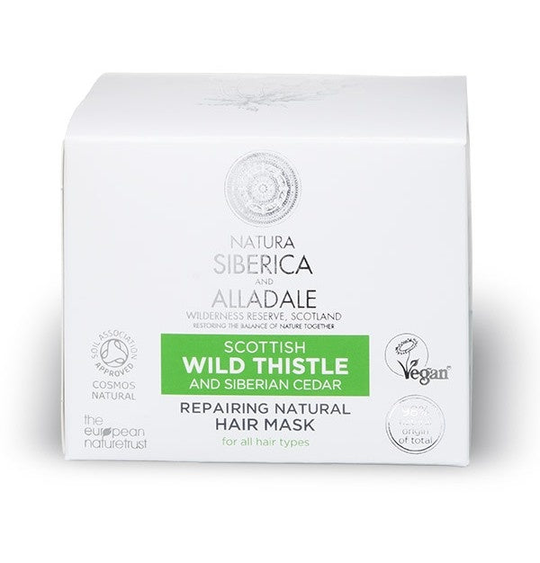 Siberica Professional Wild Thistle Repairing Natural Hair Mask regenerująca maska do włosów 120ml