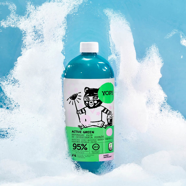 Yope Naturalny płyn do czyszczenia podłóg Active Green 1000ml