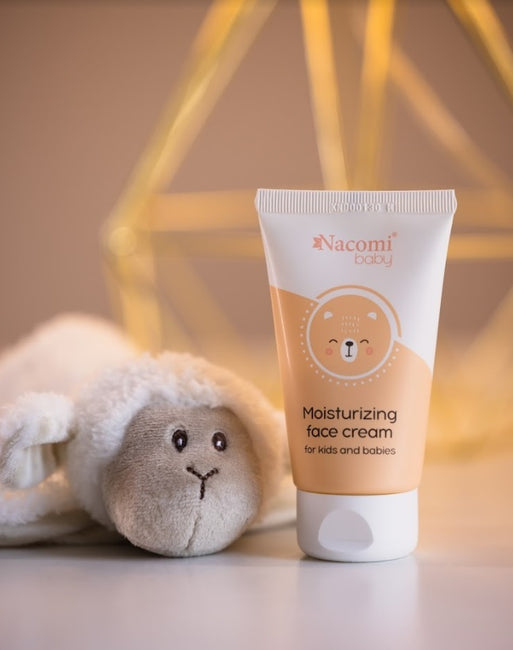 Nacomi Baby Moisturizng Face Cream nawilżający krem do twarzy dla dzieci i niemowląt 50ml