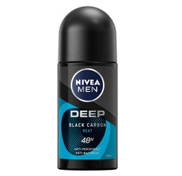 Nivea Men Deep Black Carbon Beat antyperspirant w kulce z aktywnym węglem 50ml
