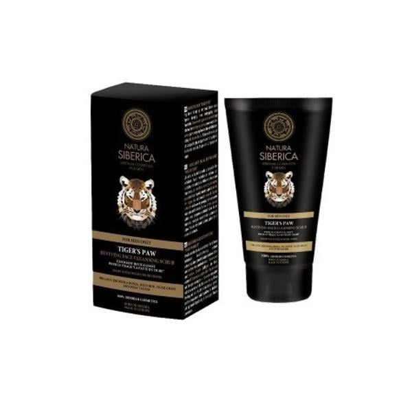 Natura Siberica Men Tiger's Paw orzeźwiający peeling do twarzy dla mężczyzn 150ml