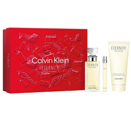 Calvin Klein Eternity For Women zestaw woda perfumowana spray 100ml + woda perfumowana spray 10ml + balsam do ciała 200ml