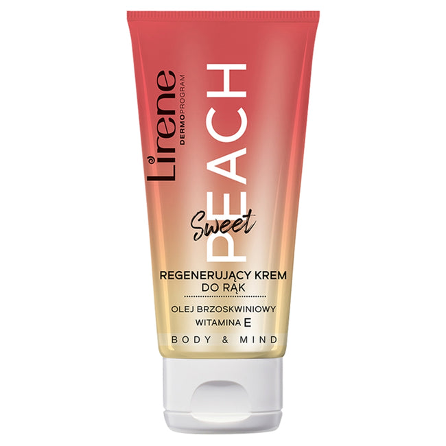 Lirene Body & Mind regenerujący krem do rąk Sweet Peach 50ml