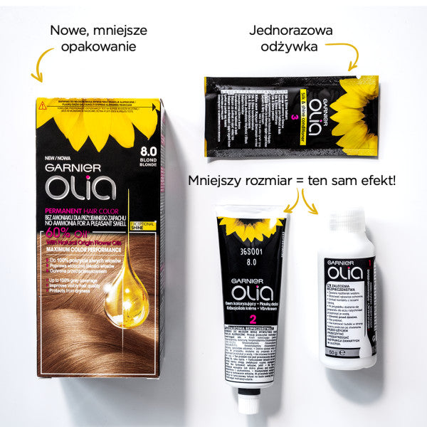 Garnier Olia farba do włosów 9.3 Złocisty Jasny Blond