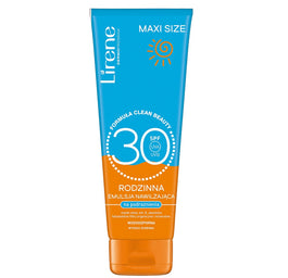 Lirene Sun Maxi Size rodzinna emulsja nawilżająca na podrażnienia SPF30 250ml