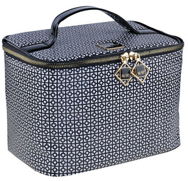 Auri Simple Black & White kuferek kosmetyczny wysoki