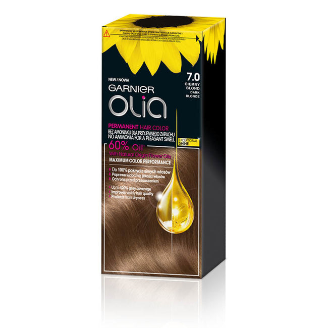 Garnier Olia farba do włosów 7.0 Ciemny Blond