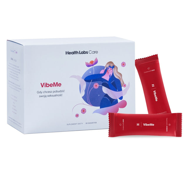 HealthLabs VibeMe naturalne pobudzenie seksualności suplement diety 30 saszetek