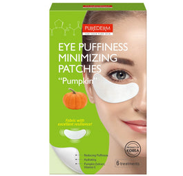Purederm Eye Puffiness Minimizing Patches żelowe płatki pod oczy Dynia 6szt.