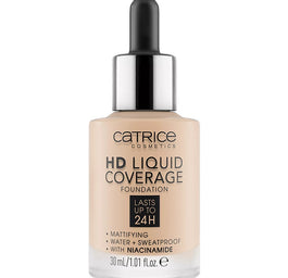 Catrice HD Liquid Coverage Foundation 24H matujący podkład do twarzy 010 Light Beige 30ml