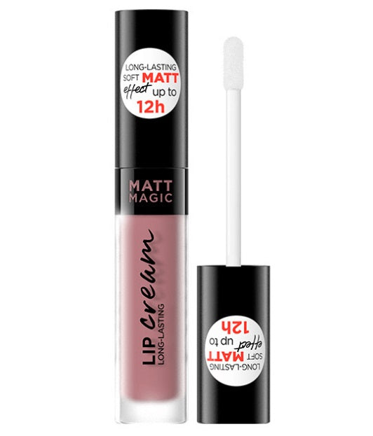 Eveline Cosmetics Matt Magic Lip Cream pomadka do ust w płynie 04 Delicate Rose 4.5ml
