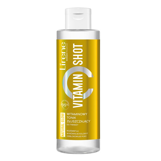 Lirene Vitamin Shot witaminowy tonik złuszczający do twarzy 200ml