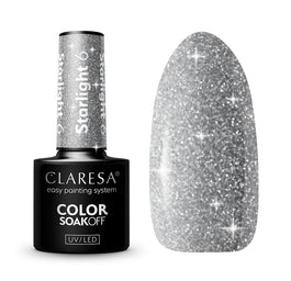 Claresa Soak Off UV/LED Starlight lakier hybrydowy 6 5g