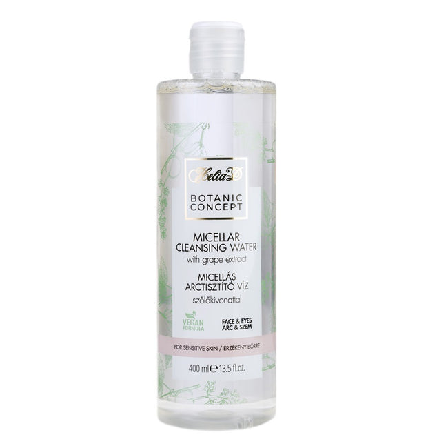 Helia-D Botanic Concept Micellar Cleansing Water oczyszczający płyn micelarny z ekstraktem z winogron 400ml