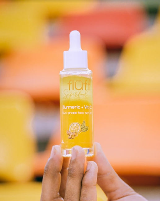 Fluff Two-Phase Face Serum booster dwufazowy do twarzy z witaminą C 40ml