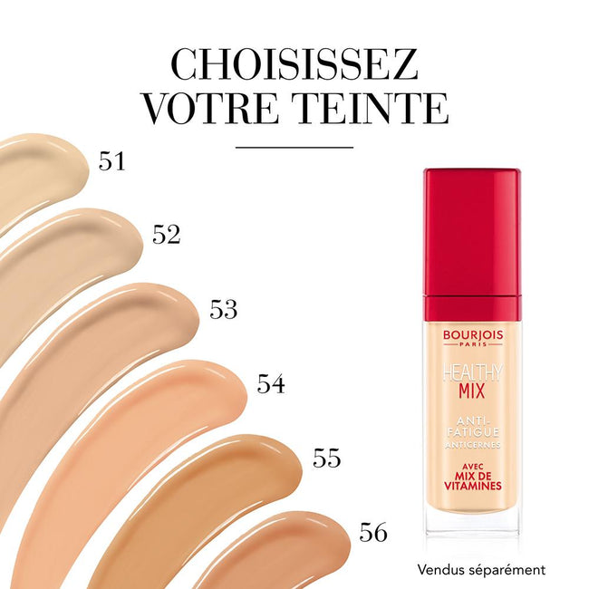 Bourjois Healthy Mix Anti-Fatigue Concealer korektor w płynie 53 Dark 7.8ml