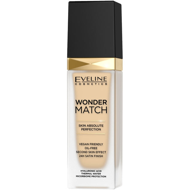 Eveline Cosmetics Wonder Match Foundation luksusowy podkład dopasowujący się 05 Light Porcelain 30ml