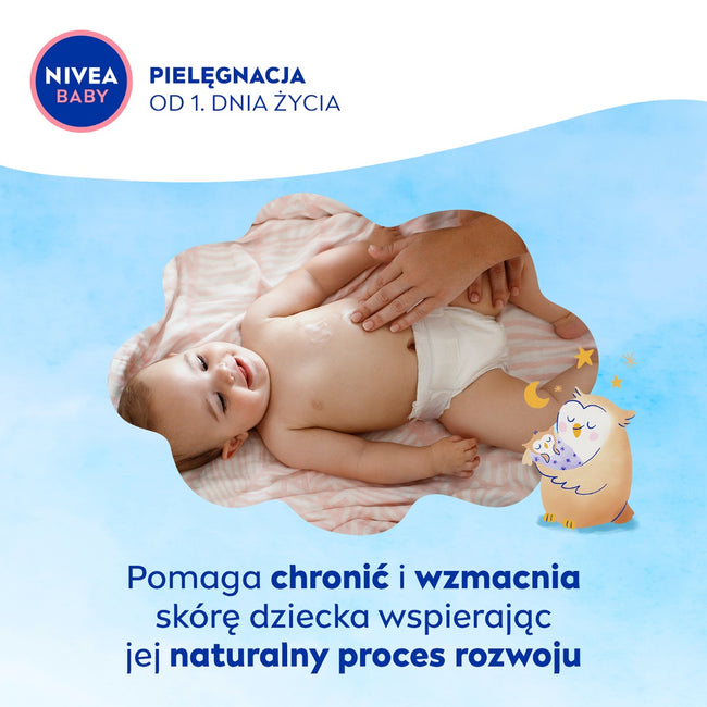 Nivea Baby mleczko nawilżające na dobranoc 200ml
