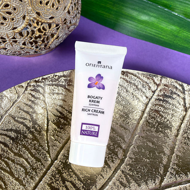 ORIENTANA Bio Ajurveda bogaty krem z szafranem 30g