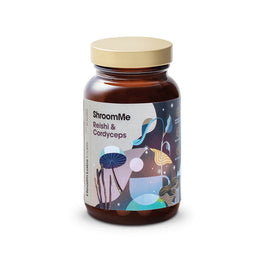 HealthLabs ShroomMe Reishi & Cordyceps suplement diety 90 porcji