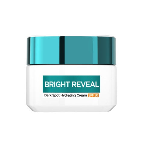 L'Oreal Paris Bright Reveal nawilżający krem redukujący przebarwienia z SPF50 50ml