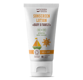 Wooden Spoon Baby & Family Sunscreen Lotion balsam do opalania dla dzieci i całej rodziny SPF30 150ml