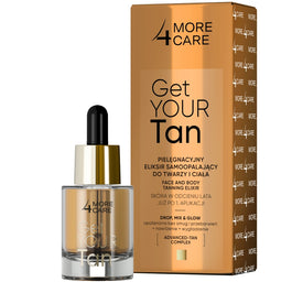 More4Care Get Your Tan! eliksir samoopalający do twarzy i ciała 15ml