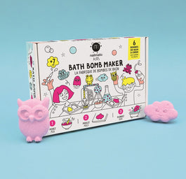 Nailmatic Kids Bath Bomb Maker zestaw do tworzenia kul kąpielowych 6 kształtów