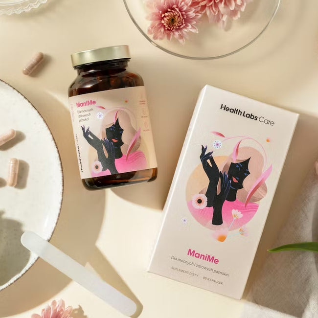 HealthLabs ManiMe suplement na wzmocnienie paznokci 90 kapsułek