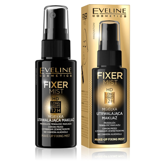 Eveline Cosmetics Fixer Mist Make-Up Fixing Mist mgiełka utrwalająca makijaż 50ml