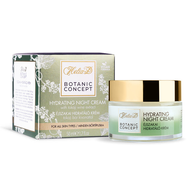 Helia-D Botanic Concept Hydrating Night Cream nawilżający krem na noc 50ml