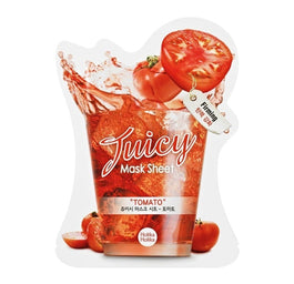 HOLIKA HOLIKA Tomato Juicy Mask Sheet rewitalizująco-odświeżająca maseczka z ekstraktem z pomidora