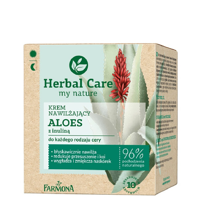 Farmona Herbal Care krem nawilżający Aloes z inuliną 50ml
