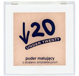 Under Twenty Puder matujący o działaniu antybakteryjnym 6g