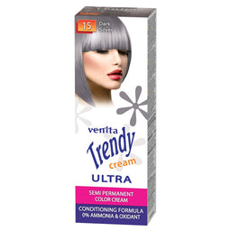 Venita Trendy Cream krem do koloryzacji włosów 15 Dark Silver