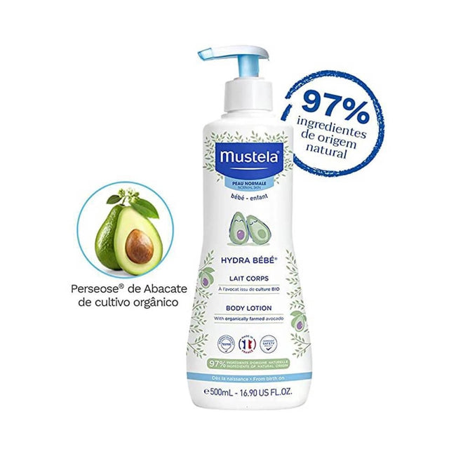 Mustela Hydra Bebe Body Lotion mleczko do ciała dla dzieci i niemowląt 500ml