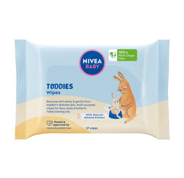 Nivea Baby Toddies chusteczki biodegradowalne 57szt