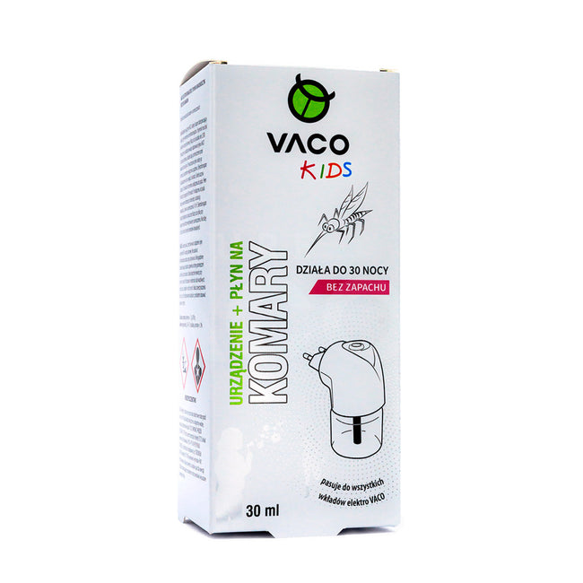Vaco Elektro KIDS + płyn na komary dla dzieci 30ml