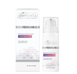 Bielenda Professional SupremeLab Re-Advanced aktywny krem na noc z Retinalem 50ml