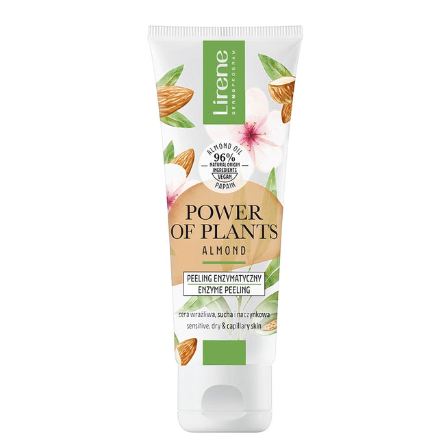 Lirene Power of Plants peeling enzymatyczny Migdał 75ml