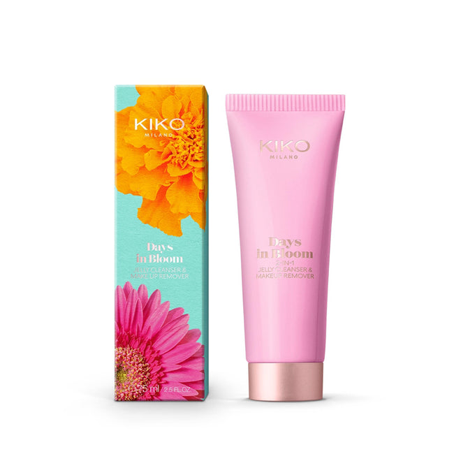 KIKO Milano Days In Bloom 2-In-1 Jelly Cleanser&Makeup Remover żel do mycia twarzy i płyn do demakijażu 2w1 75ml